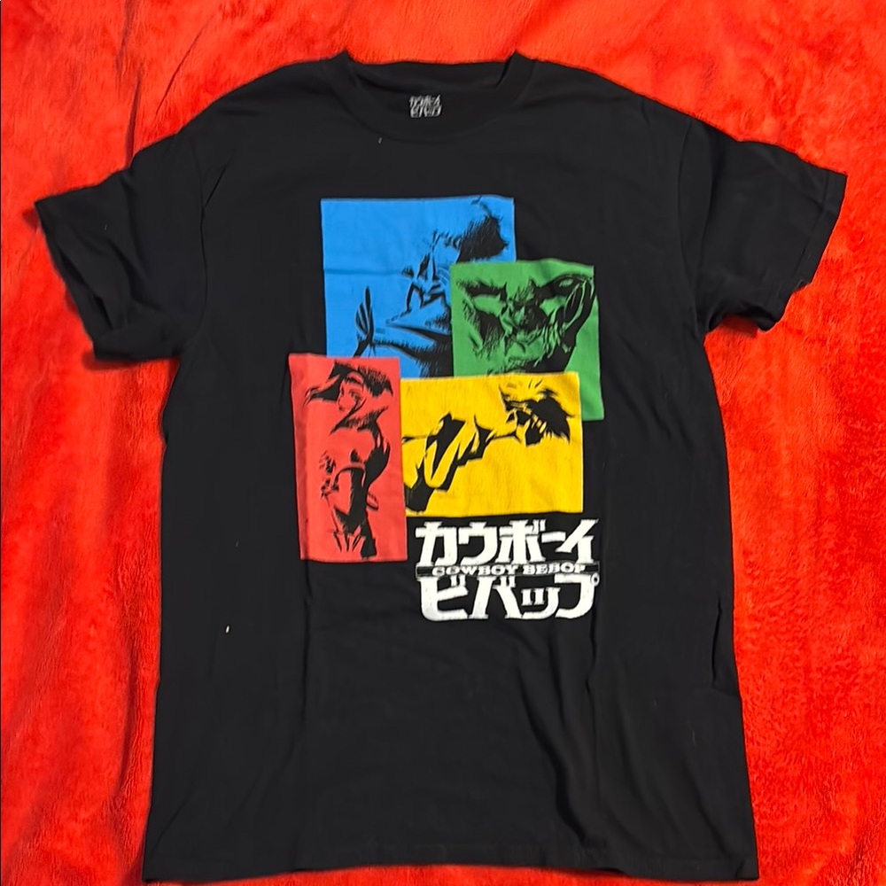 Cowboy Bebop Black Graphic T-Shirt